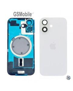 Cover Posteriore + Supporto in Metallo per iPhone 17 Bianco