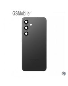 Cover Posteriore + Vetrino Fotocamera per Samsung S24 Galaxy S921B Nero