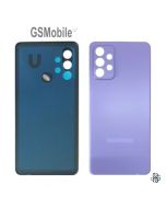 Tampa traseira para Samsung A72 5G Galaxy A726 Violeta